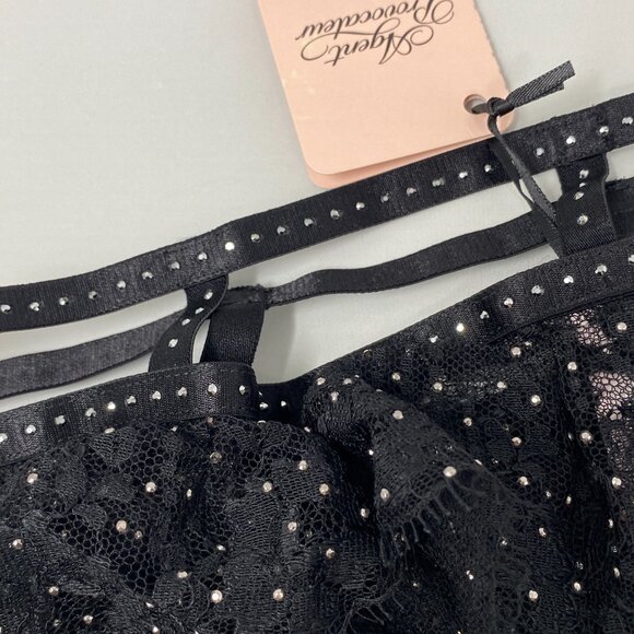 Agent Provocateur Davinah SOIREE Black Brief AP2 Small NWT $645 - Picture 14 of 16